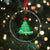 Funny Xmas Crystal Glass Ornament Have Yourself A Skibidi Little Rizzmas - Wonder Print Shop