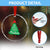 Funny Xmas Crystal Glass Ornament Have Yourself A Skibidi Little Rizzmas - Wonder Print Shop