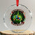 Funny Xmas Crystal Glass Ornament Not The Gift You Wanted But The Gift You Deserve - Wonder Print Shop