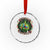 Funny Xmas Crystal Glass Ornament Not The Gift You Wanted But The Gift You Deserve - Wonder Print Shop