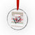 Funny Xmas Crystal Glass Ornament Skibidi Rizzmas Cool Santa Skateboard Rizz - Wonder Print Shop