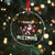 Funny Xmas Crystal Glass Ornament Skibidi Rizzmas Cool Santa Skateboard Rizz - Wonder Print Shop