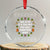 Funny Xmas Crystal Glass Ornament This Is My It's Too Hot For Ugly Christmas Sweaters Family - Wonder Print Shop
