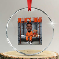 Funny Xmas Diddy Party Diddy Home Crystal Glass Ornament TS09