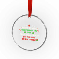 Funny Xmas Family Crystal Glass Ornament Kids Teens Christmas Pajamas Boys Girls Xmas Pajamas Gift TS10
