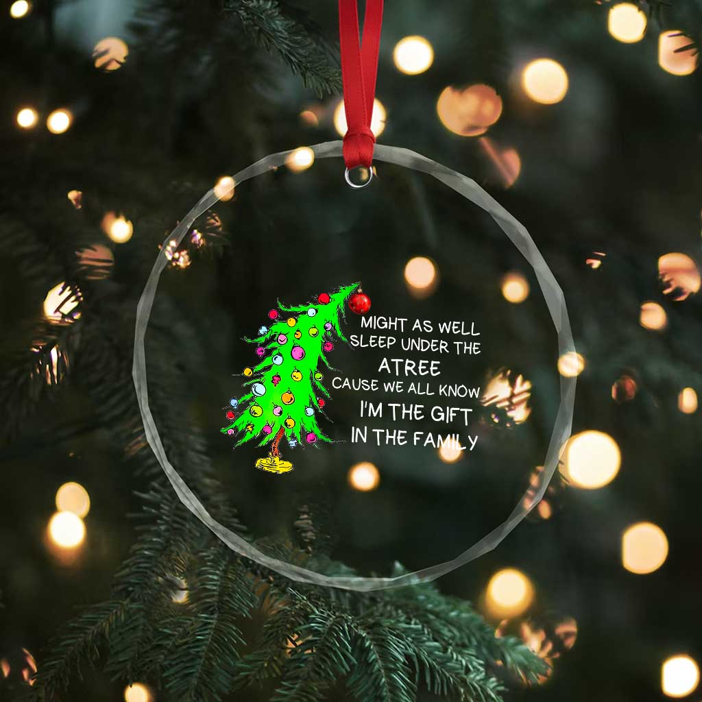 Funny Xmas Family Crystal Glass Ornament Kids Teens Christmas Pajamas Girls Boys Xmas Pajamas Gift TS10
