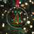 Funny Xmas Grilling Crystal Glass Ornament Merry Grill Mas Santa Grilling BBQ Smoking Meat - Wonder Print Shop