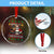 Funny Xmas Grilling Crystal Glass Ornament Smokey Xmas BBQ Santa Grill Roast On Smoker - Wonder Print Shop
