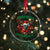 Funny Xmas Hunting Crystal Glass Ornament Jingle Bells Shotgun Shells Santa Deer - Wonder Print Shop