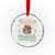 Funny Xmas Mexico Beer Crystal Glass Ornament Si Ya Saben Como Me Pongo Pa'que Me Invitan Santa Drunk - Wonder Print Shop