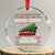 Funny Xmas Movie Crystal Glass Ornament Bend Over And I'll Show You Merry Xmas Tree Ugly Sweater - Wonder Print Shop