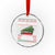 Funny Xmas Movie Crystal Glass Ornament Bend Over And I'll Show You Merry Xmas Tree Ugly Sweater - Wonder Print Shop