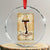 Funny Xmas Movie Crystal Glass Ornament Fragile Leg Lamp - Wonder Print Shop