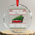 Funny Xmas Movie Crystal Glass Ornament Where Do You Think You're Gonna Put A Tree That Big Xmas Tree Ugly Sweater - Wonder Print Shop