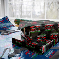Funny Xmas Movie Wrapping Paper Roll Jolliest Bunch of Assholes This Side of The Nuthouse Xmas Vacation