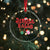 Funny Xmas Pickleball Crystal Glass Ornament Jingle Balls Reindeer Santa Hat Ball - Wonder Print Shop