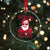 Funny Xmas Santa Crystal Glass Ornament Skibidi Rizzmas Vintage Charisma Rizz Santa Claus - Wonder Print Shop