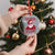 Funny Xmas Santa Crystal Glass Ornament Skibidi Rizzmas Vintage Charisma Rizz Santa Claus - Wonder Print Shop