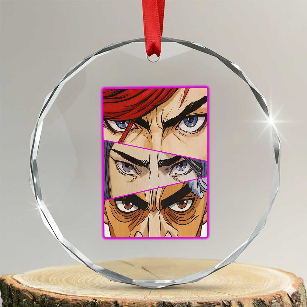 Futuristic Legends Anime Eyes Crystal Glass Ornament Gift For League Gamer Fans - Wonder Print Shop