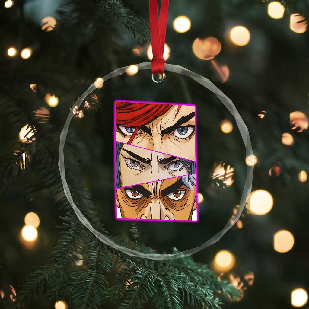 Futuristic Legends Anime Eyes Crystal Glass Ornament Gift For League Gamer Fans - Wonder Print Shop