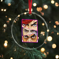 Futuristic Legends Anime Eyes Crystal Glass Ornament Gift For League Gamer Fans - Wonder Print Shop