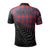 galloway-red-tartan-family-crest-golf-shirt-with-fern-leaves-and-coat-of-arm-of-new-zealand-personalized-your-name-scottish-tatan-polo-shirt