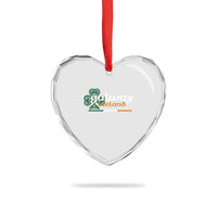 Galway Ireland Heart Crystal Glass Ornament Irish City Souvenir St Patricks Day Celtic Shamrock