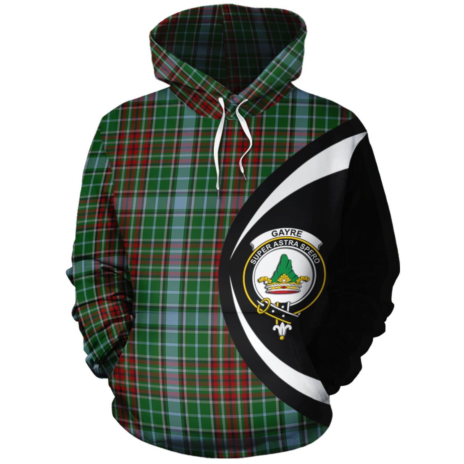 scottish-gayre-clan-crest-circle-style-tartan-hoodie