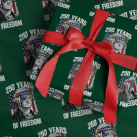 George Washington Founding Father Wrapping Paper Roll 250 Years Of Freedom