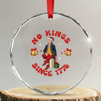 George Washington No Kings Since 1776 Crystal Glass Ornament Christmas Gift Idea TS12