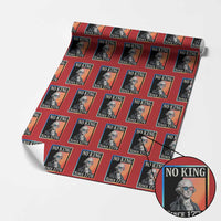 George Washington No Kings Since 1776 Wrapping Paper Roll Funny Political Meme Gift - Wonder Print Shop