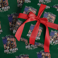 George Washington Playing Guitar 250th Anniversary USA Wrapping Paper Roll We The People 250 Years 1776 2026
