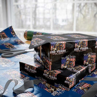 George Washington Playing Guitar 250th Anniversary USA Wrapping Paper Roll We The People 250 Years 1776 2026