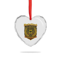 German Heritage Pride Heart Crystal Glass Ornament Deutschland Stolz Treue Tradition Meine Heimat Meine Liebe - Wonder Print Shop