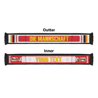 Germany 2026 Football Personalised Soccer Scarf Deutschland Die Mannschaft