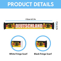 Germany 2026 Football Soccer Scarf Deutschland Die Nationalelf