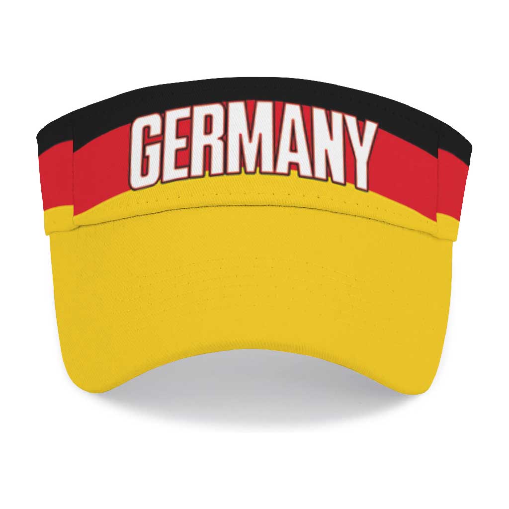 Germany 2026 Football Sun Visor Cap Deutschland Die Mannschaft