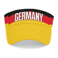 Germany 2026 Football Sun Visor Cap Deutschland Die Mannschaft