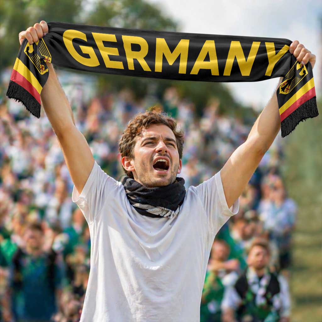 Germany Football 2026 Soccer Scarf Flag Style