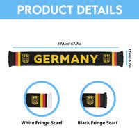 Germany Football 2026 Soccer Scarf Flag Style