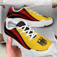 Germany Football Chunky Sneakers Flag-Inspired Curve Style