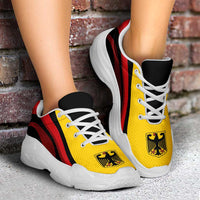 Germany Football Chunky Sneakers Flag-Inspired Curve Style