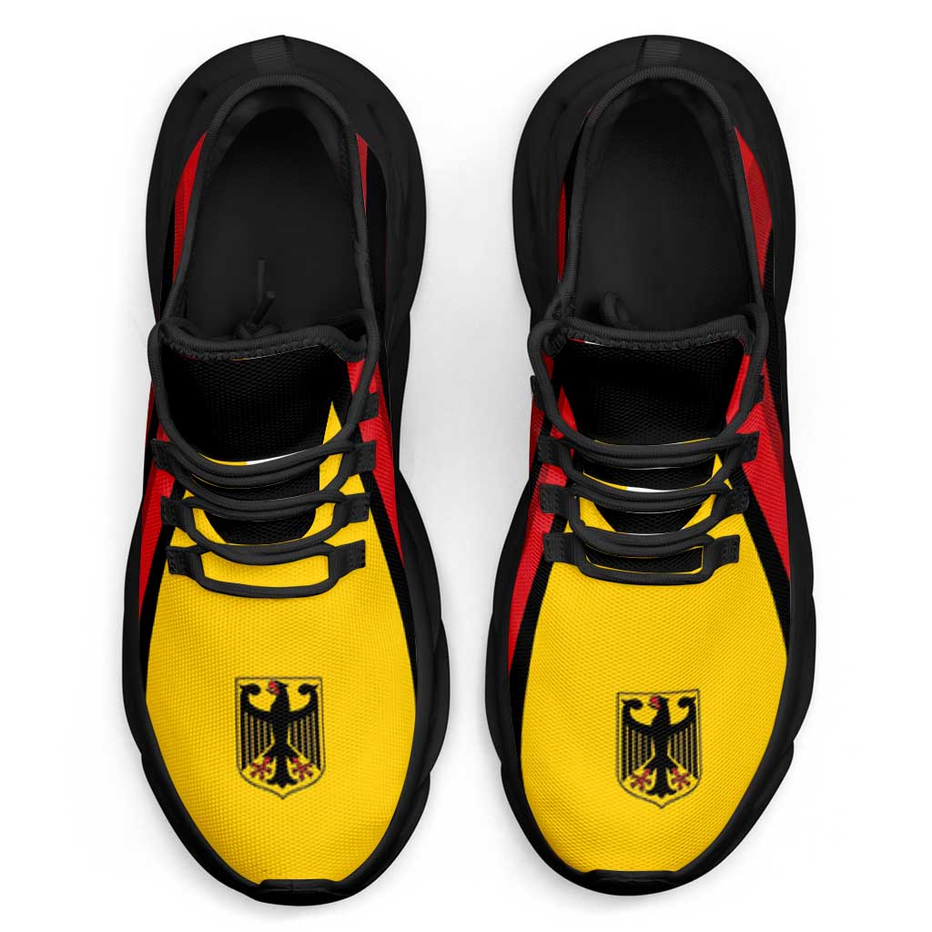 Germany Football Clunky Sneakers Flag-Inspired Curve Style