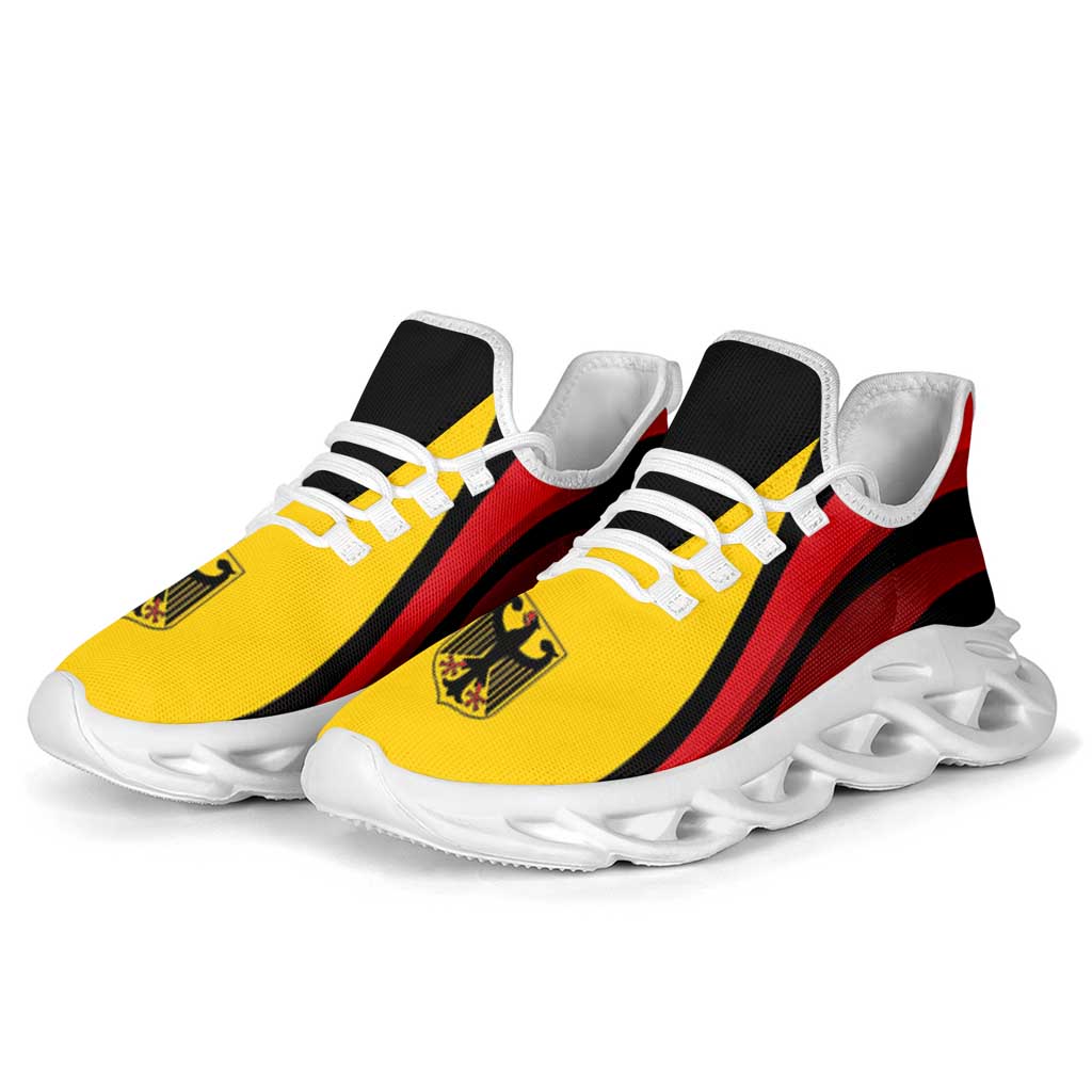 Germany Football Clunky Sneakers Flag-Inspired Curve Style