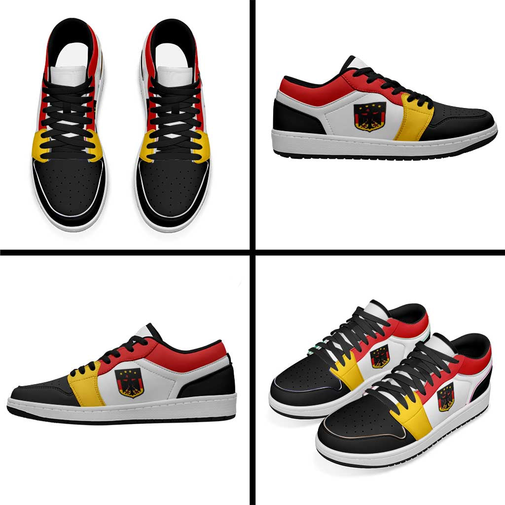Germany Low Sneakers Classic National Flag Style - Wonder Print Shop
