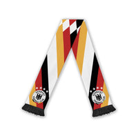 Germany World Football 2026 Soccer Scarf German Eagles Tricolor Chevron Edition