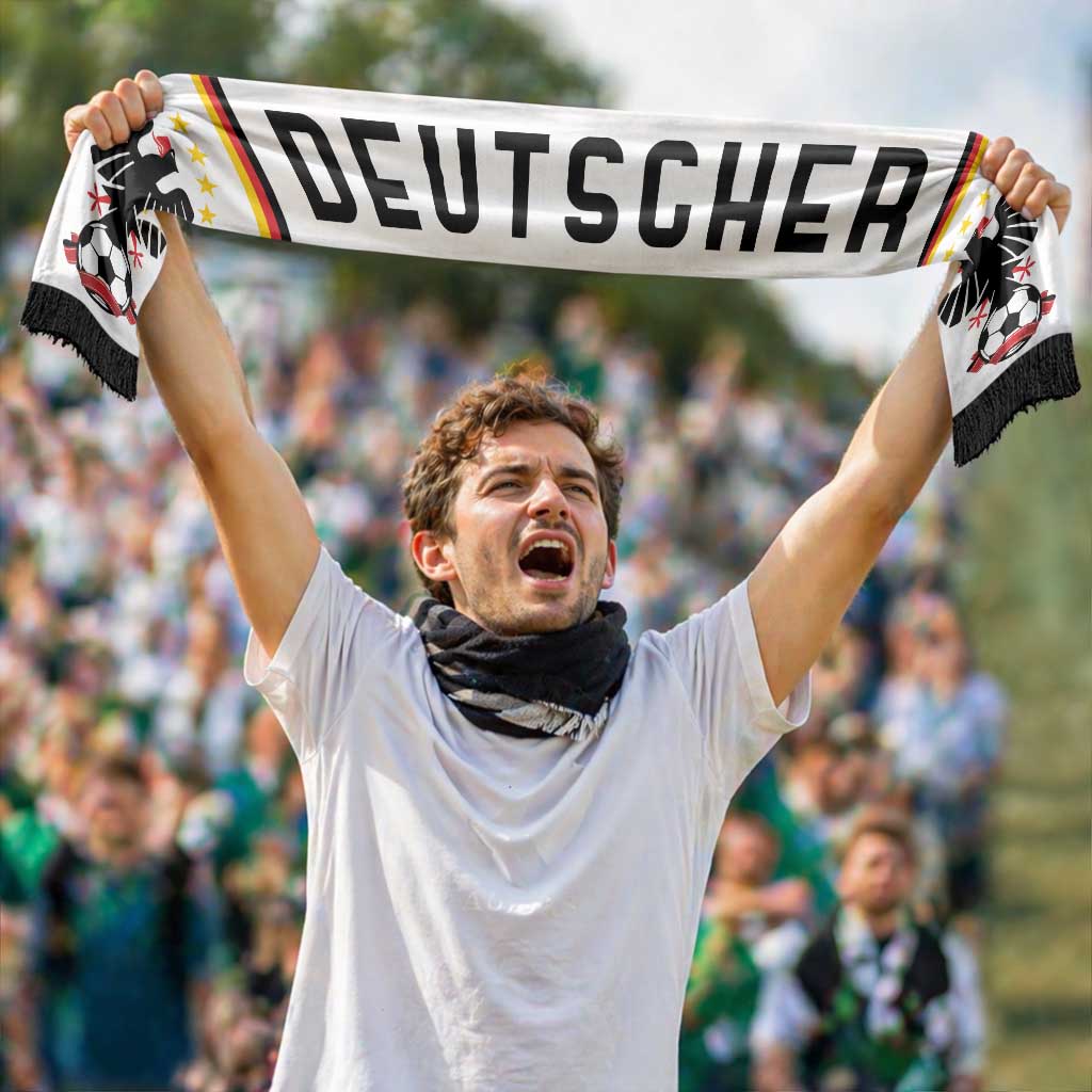 Germany World Football 2026 Soccer Scarf National Pride Never Stops