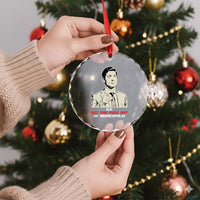 Get The F Out of Minneapolis Crystal Glass Ornament Mayor Jacob Saying Civil Resistance