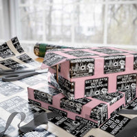 Get The F Out of Minneapolis Wrapping Paper Roll January 8 2026 Reckless in the Streets Protest