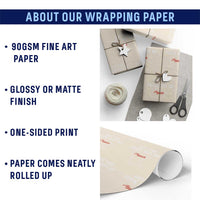 Get The F Out of Minnesota Protest Wrapping Paper Roll State Map Minneapolis Jan 8 2026 Justice Protest - Wonder Print Shop